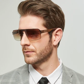 2022 Augstas Kvalitātes Saulesbrilles Vīriešiem Zīmola Dizainere, Saules Brilles ar UV400 Aizsardzība Lēcas Slīpumu, Krāsu Braukšanas Brilles