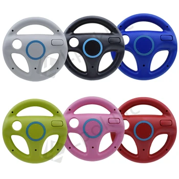 2gab Mulit-krāsas Mario Kart Racing Wheel Spēles Stūre Wii Remote Spēle Kontrolieris