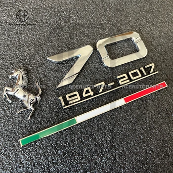 3D Metāla Automašīnu Buferi Virsbūves Uzlīmes Žetona Emblēma, Logo Decal Aksesuāriem dekorēšana, Par Ferrari 458 488 599 812 F2 California