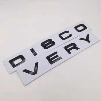 3D Vēstuli DISCOVERY Automašīnas Aizmugurē, Priekšā Žetona Emblēma Decal Uzlīmes Land Rover DISCOVERY Sporta Priekšējā Pārsega Aizmugurējā Bagāžnieka Piederumi