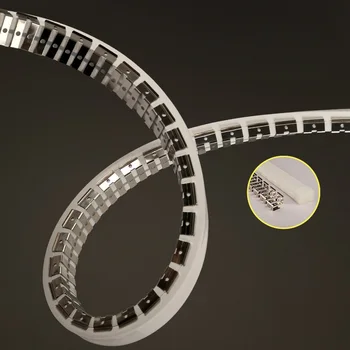 8mm 10mm 12mm Silīcija LED Neona Turētājs Skelets Nerūsējošā Tērauda Piespraudes Stiprinājuma LED Strip Gaismas LED Savienotājs IP67 Waterproof Caurule
