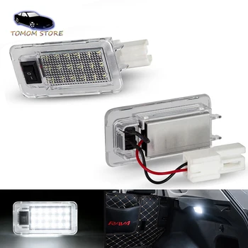 Auto Interjers Balts LED Bagāžas Nodalījumā Bagāžnieka Lampiņa Deg Toyota RAV4 MK5 XA50 Auto Piederumu