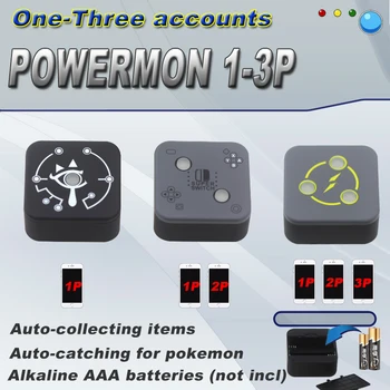 Auto Nozvejas Powermon 1P 2P 3P Bluetooth saderīgu Interaktīvās Attēls Rotaļlietu Pokemon Go Plus IOS/Android Auto Nozvejas Smart Rotaļlietas