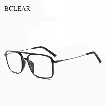 BCLEAR Super Light Laukumā ULTEM Brilles Dubultā Rāmja Brilles Rāmis Vīriešu un Sieviešu Modeļi Jūra Liela Sejas Ērti