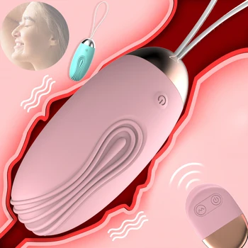 Bezvadu Vibrators, Tālvadības pults Maksts Olas Invisble Valkājamas Sieviešu Seksa Rotaļlietas Klitora G spot Stimulators Intīmo Bumbiņas