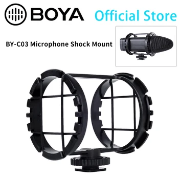 BOYA AR-C03 Kameras, Kurpju Shockmount Mikrofoni 1