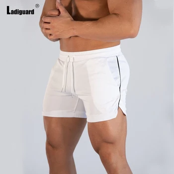 Ir 2021. Elegantu vienkāršību Apakšbikses Vīriešu Modes Atpūtas Kabatas Dizaina Šorti Ikdienas Aukliņu Bikses Sexy Visu maču Pludmales Šorti