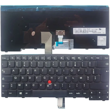 Jauna franču/FR klēpjdators tastatūra Lenovo ThinkPad L440 L450 L460 T431 T431S T440 T440P T440S T450 T450S E431 E440 Nav backlit