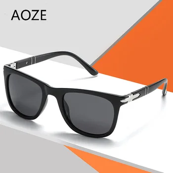 Klasika Vintage 2022 Modes Izmēģinājuma Stila Polarizētās Laukumā Saulesbrilles Vīriešiem Braukšanas Zīmola Dizaina Saules Brilles Oculos De Sol UV400