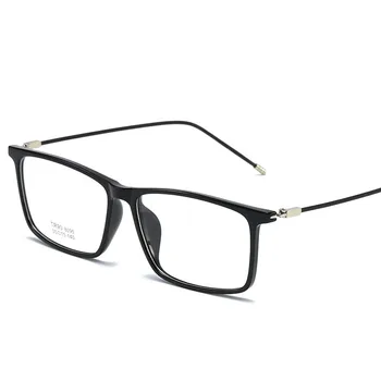 Lielizmēra Kvadrātveida Rāmis Plānas Sejas Brilles Sieviešu Modes Elastīgu Optiskie Rāmji, Brilles Modes Recepšu Vintage Briļļu