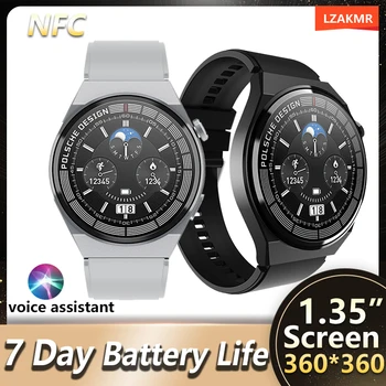 Par HUAWEI HW3 MAX Smart Watch Cilvēks NFC 7 Dienas Akumulatoru Dzīves Profesionālā Sporta Režīmā Atbildēt uz Zvanu, Fitnesa Tracker Smartwatch 2023
