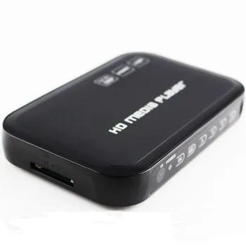 REDAMIGO Multimediju Atskaņotājs, Mini Full HD1080p H. 264 MKV HDD, HDMI saderīgu Media Player Center USB OTG SD AV TV AVI, RMVB, RM
