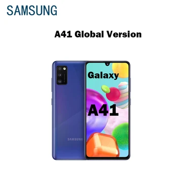 Samsung Galaxy A41 Globālo Versiju A415F/DS Atbloķēt Mobilo Telefonu 6.1