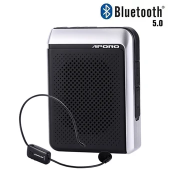 T18 Balss Pastiprinātājs 30W UHF Bezvadu Mikrofons Bluetooth 5.0 Skaļrunis Koledžas Skolotāju, Skolas gidu Portatīvo FM Radio