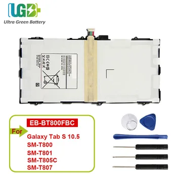 UGB Jaunu Akumulatoru Note 10.1 GT-P5100 P5110 P5113 N8000 GT-N8020 P7500 SM-P601 Tab3 P5200 T4500E Tab4 SM-T530 SM-T805