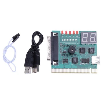USB PCI DATORA Mātesplati Diagnostikas Analyzer POST Karte Ar 2 Ciparu Kļūdu Kodu Displejs Klēpjdatoru Testu Un Analizēt