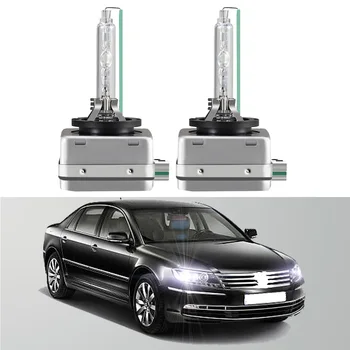 VW Phaeton 2011. - 2016. gada 6000K HID Ksenona Lukturu Spuldzes, High Low Beam (Tikai fit oriģinālā spuldze Xenon）